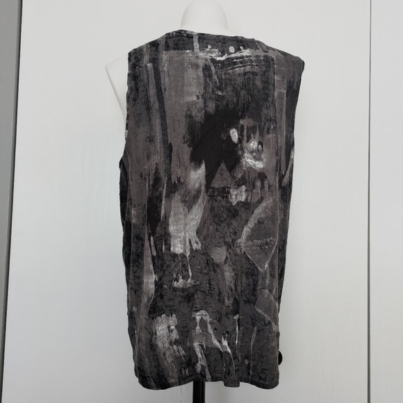 Grey Modern Tank sz XL - Picture 4 of 4